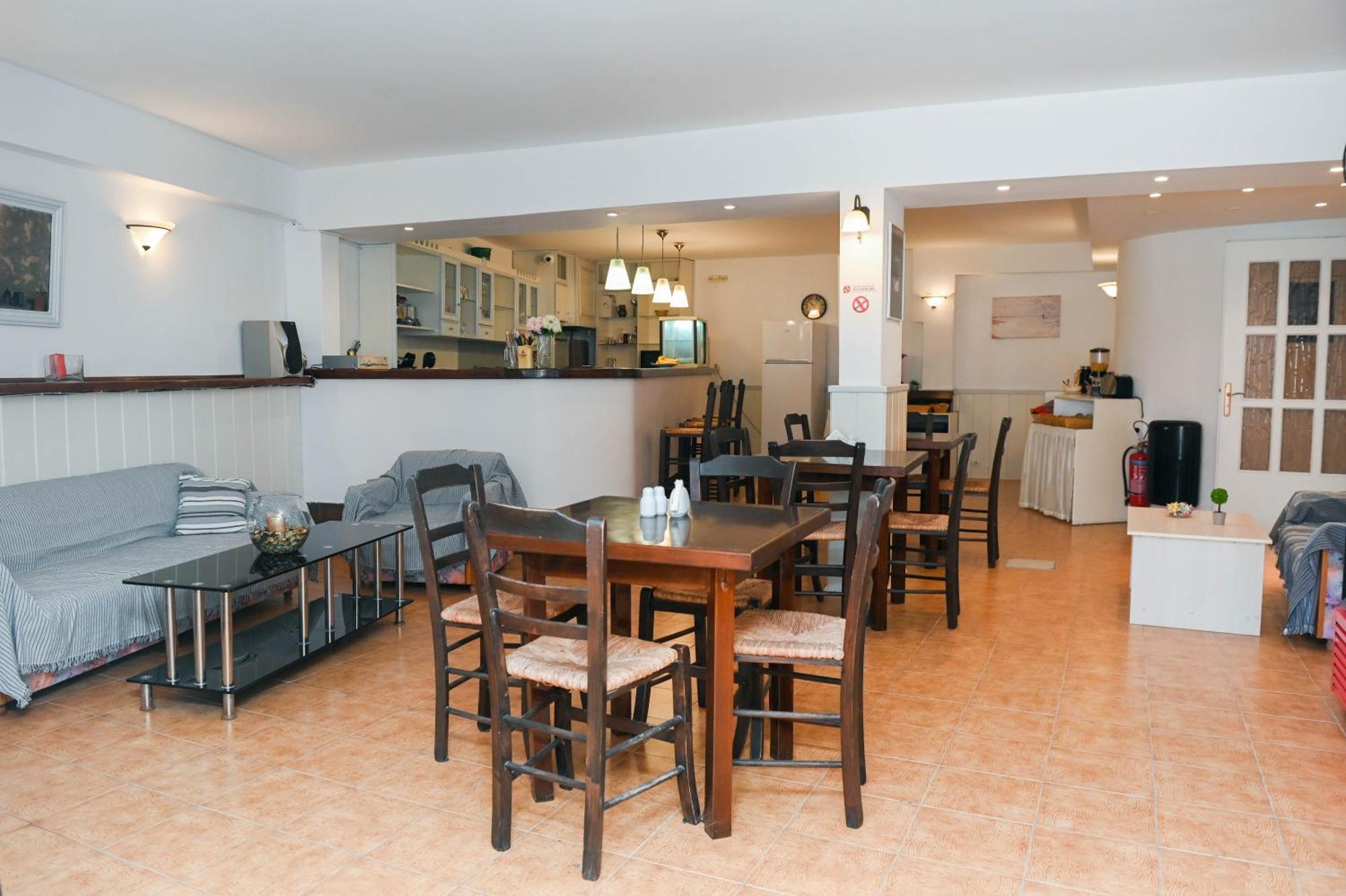 Narkissos Hotel Kamari  Bagian luar foto