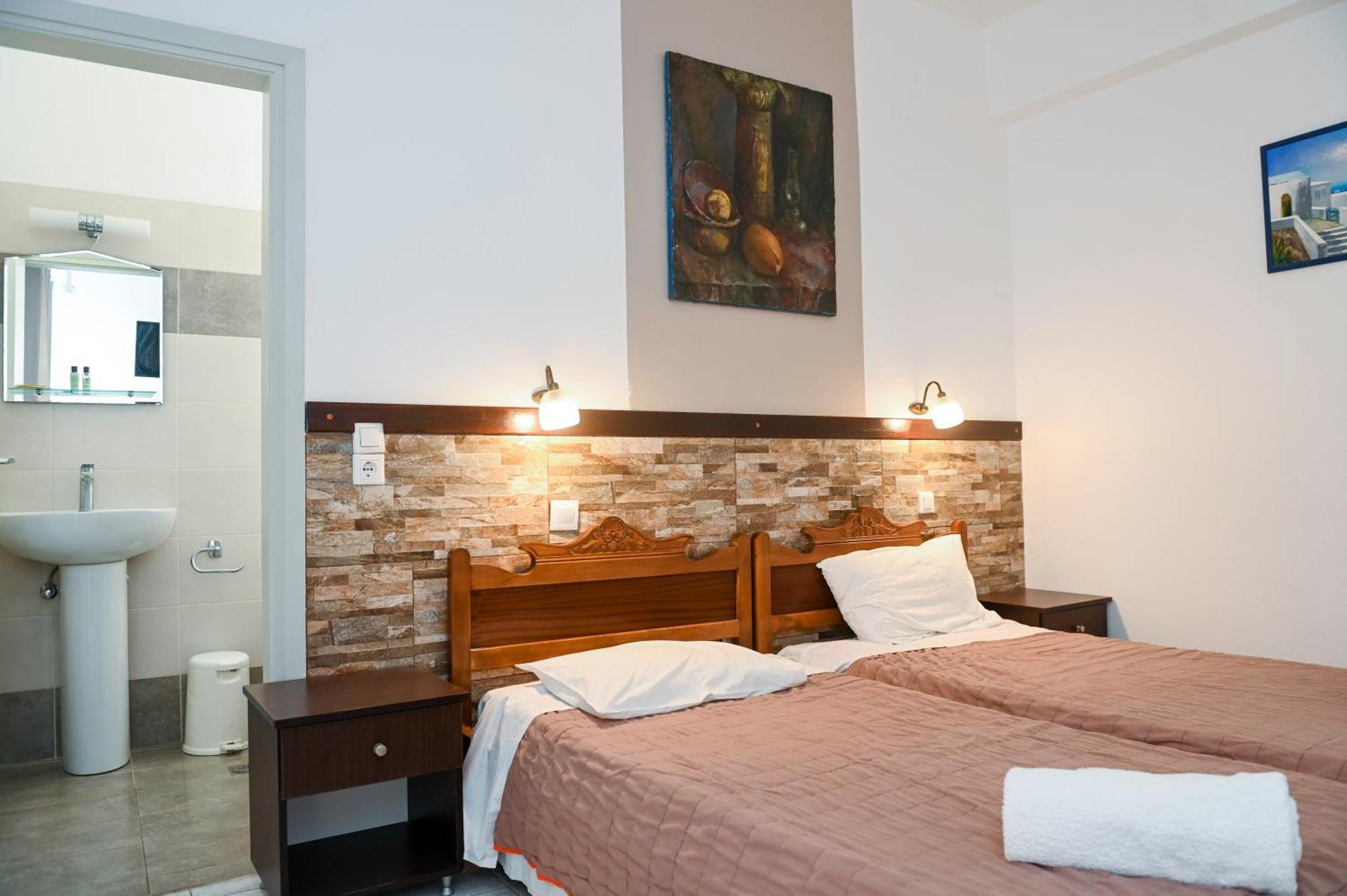 Narkissos Hotel Kamari  Bagian luar foto